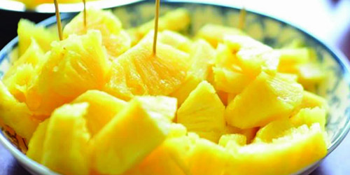パイナップルの栄養価と効能